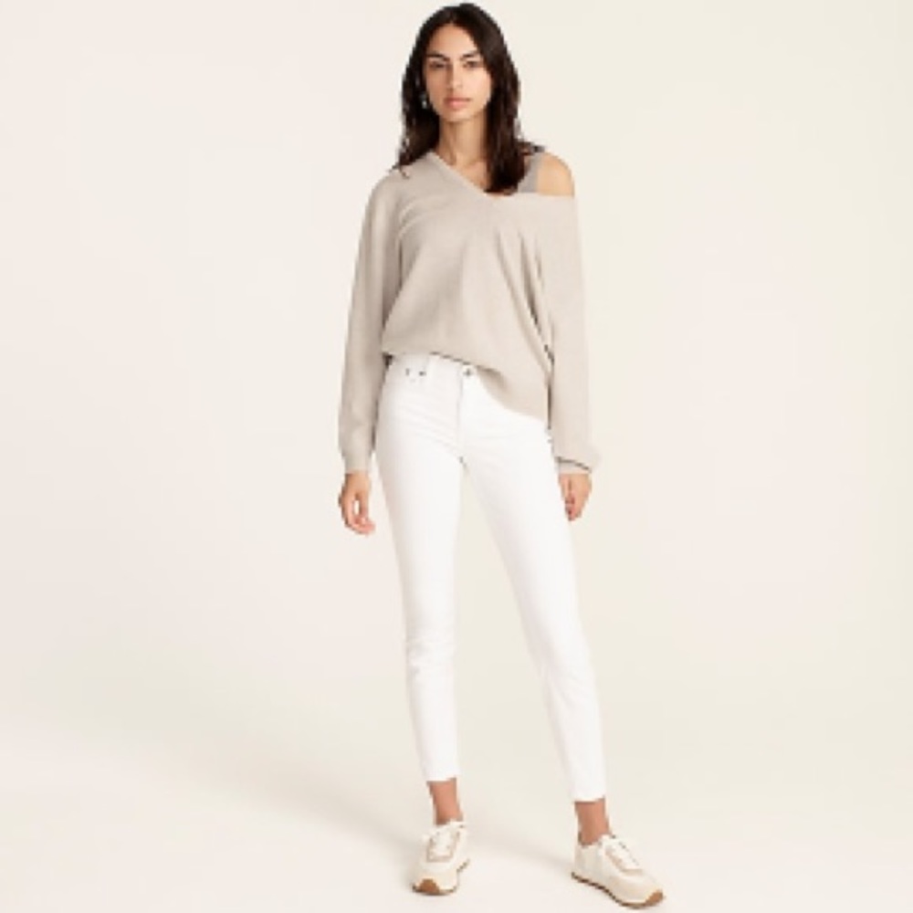 J. Crew Woman’s White Toothpick Jeans - Picture 10 of 10